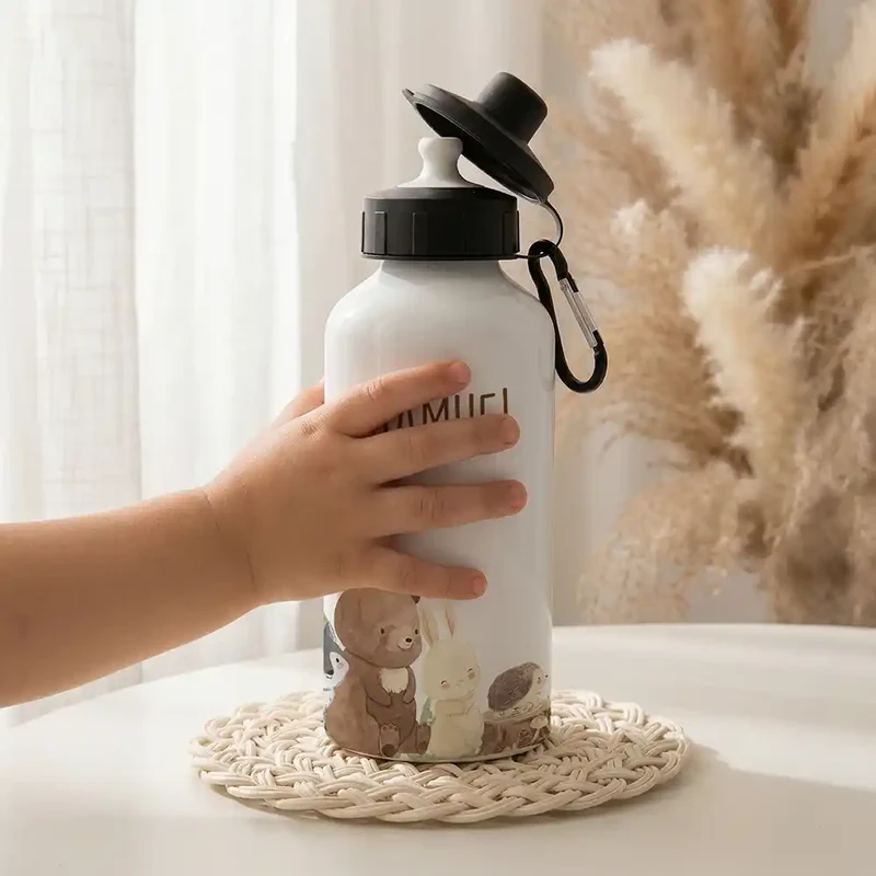 Personalisierte Trinkflasche Kinder – Waldfreunde
