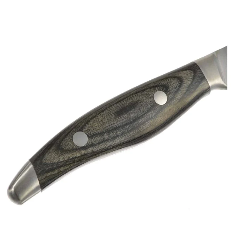 Kai Shun Nagare NDC-0706 | Kochmesser 72 Lagen Damast, 20 cm Klingenlänge + basaltgraues Schneidebrett aus Eiche, 30x20 cm