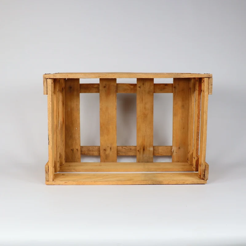 Originale Vintage Weinkiste Holz aus der Pfalz mit Aufschrift