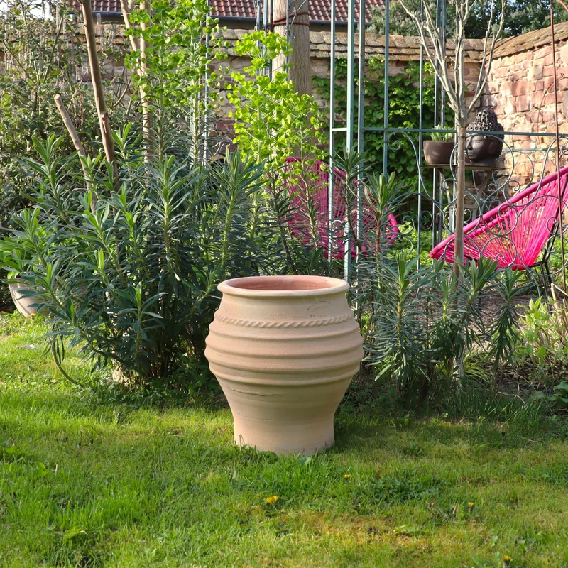 kleine Pflanzamphore "Ficus", H=40cm
