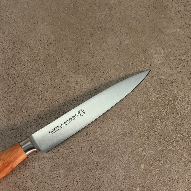 Officemesser 12cm Klinge, Olivenholzgriff