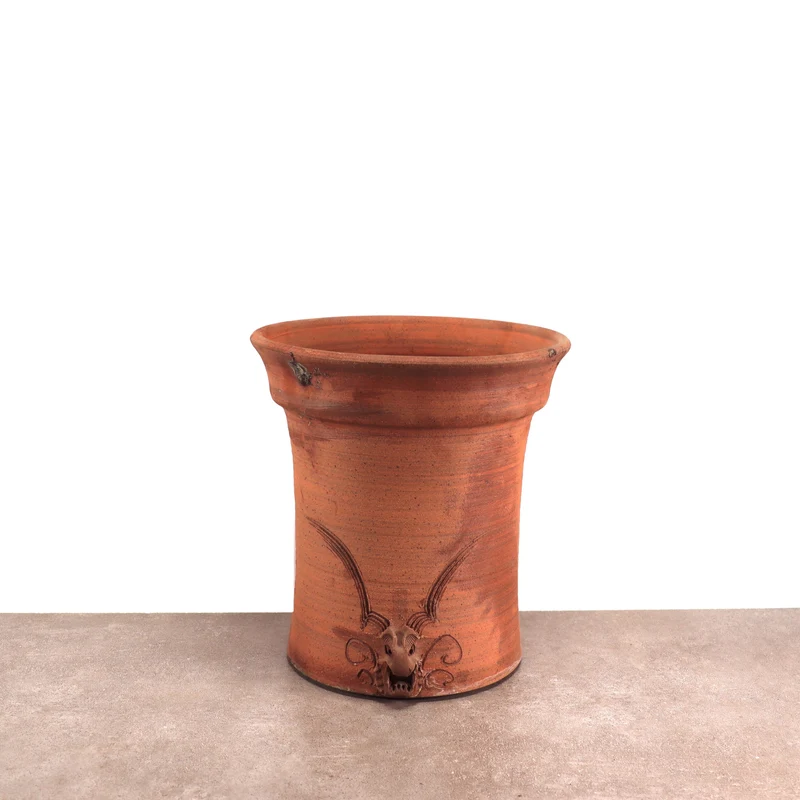 Blumentopf Blumenkübel aus Terracotta, frostfestes Pflanzgefäß