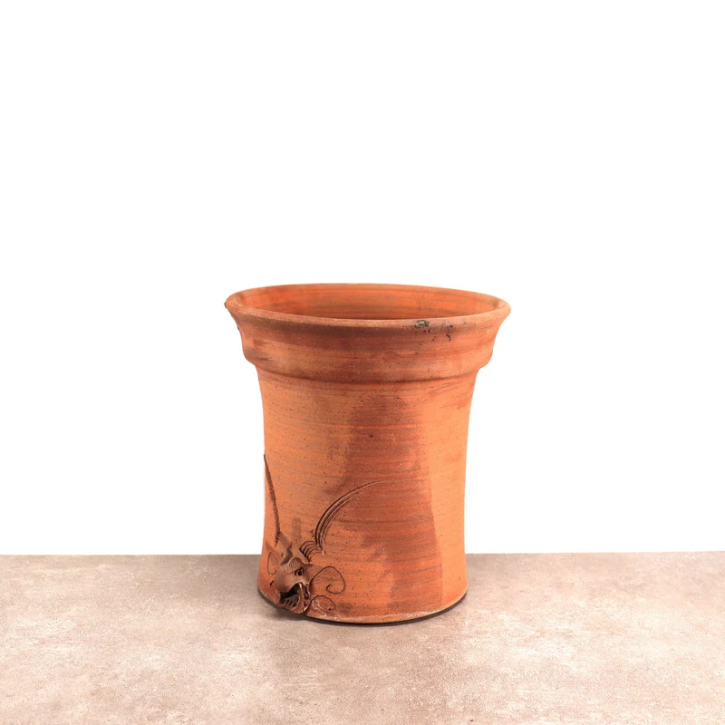 Blumentopf Blumenkübel aus Terracotta, frostfestes Pflanzgefäß