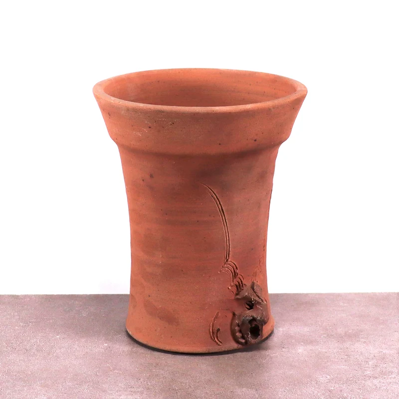 frostfester Terracotta Blumentopf