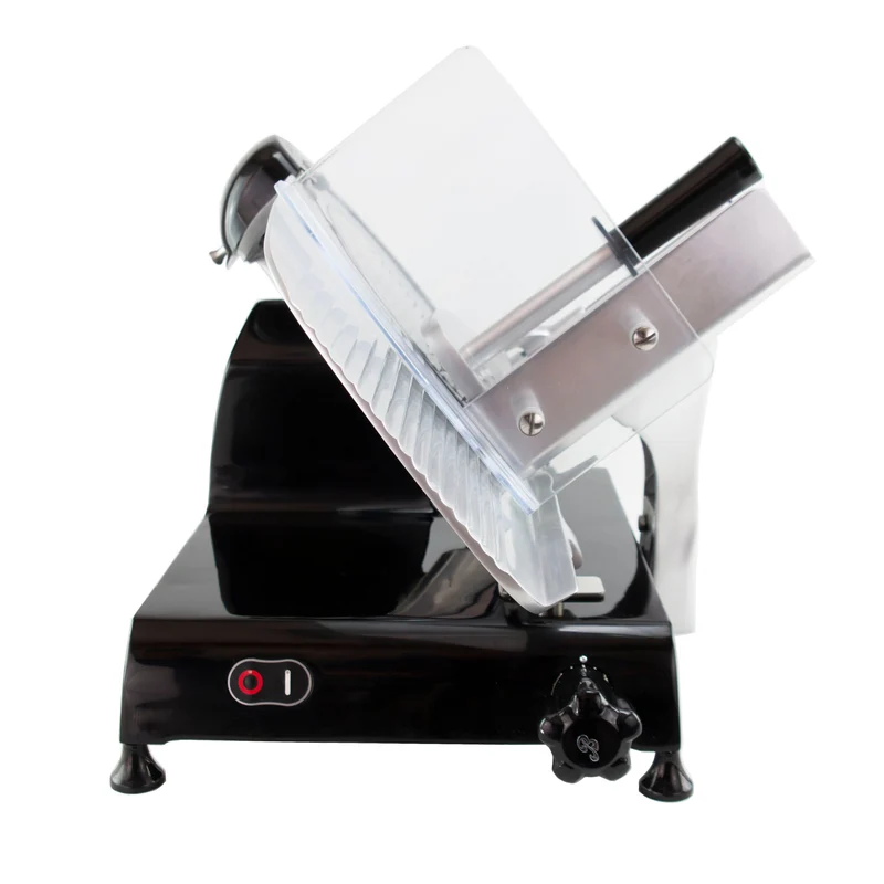 Berkel Red Line 300 Schwarz, Original Profi-Aufschnittmaschine, Schneideblatt 300 mm + passgenaues Einlegebrett
