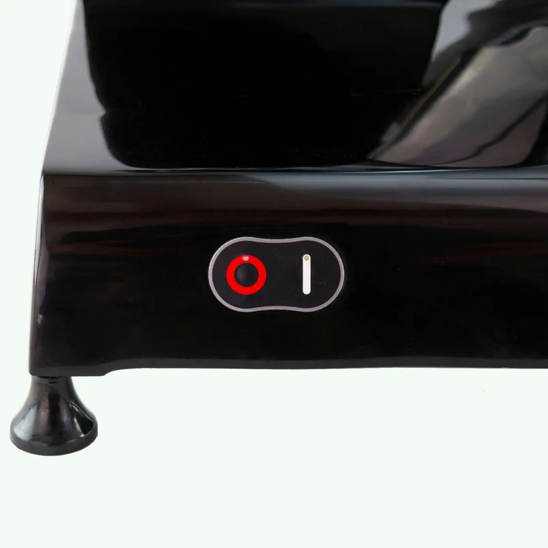Berkel Red Line 300 Schwarz, Original Profi-Aufschnittmaschine, Schneideblatt 300 mm + passgenaues Einlegebrett