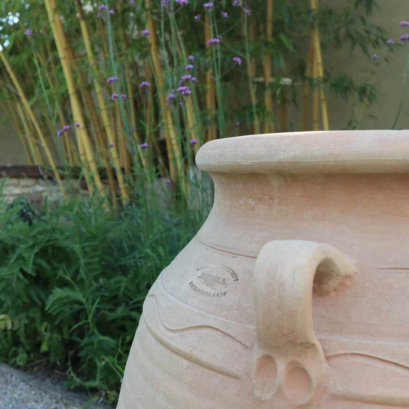 winterfeste Dekorationsamphore „Cassia“, H=70 cm