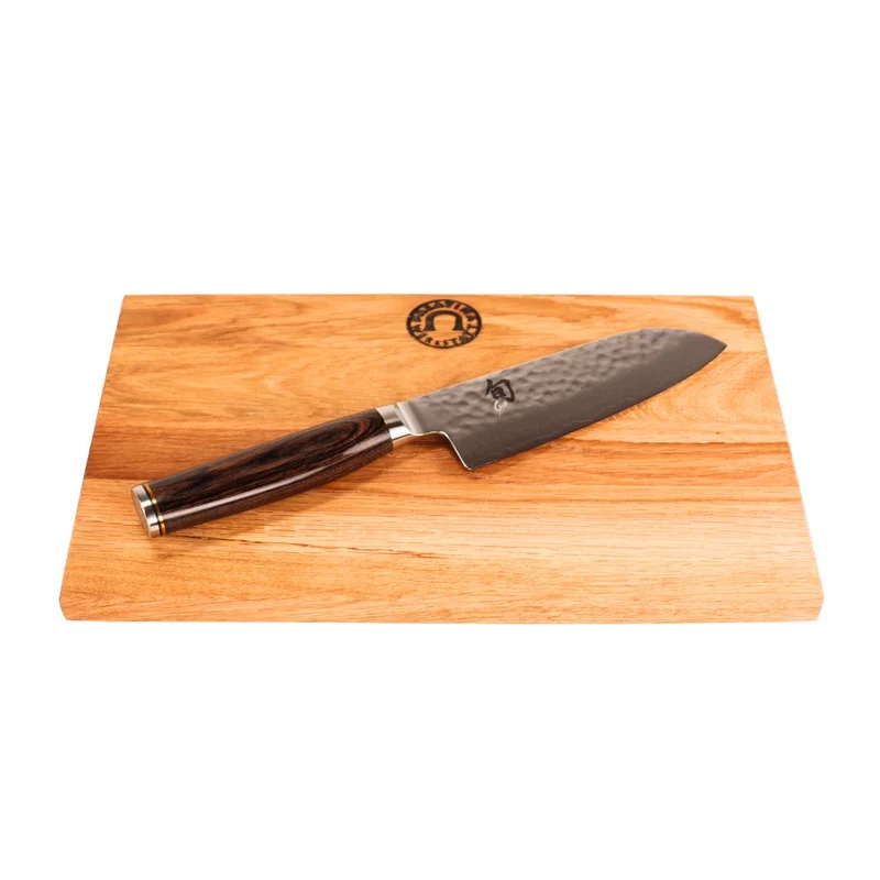 Kai Shun Premier Tim Mälzer TDM-1727 kleines Santoku 14 cm Klinge + Schneidebrett 30x20 cm