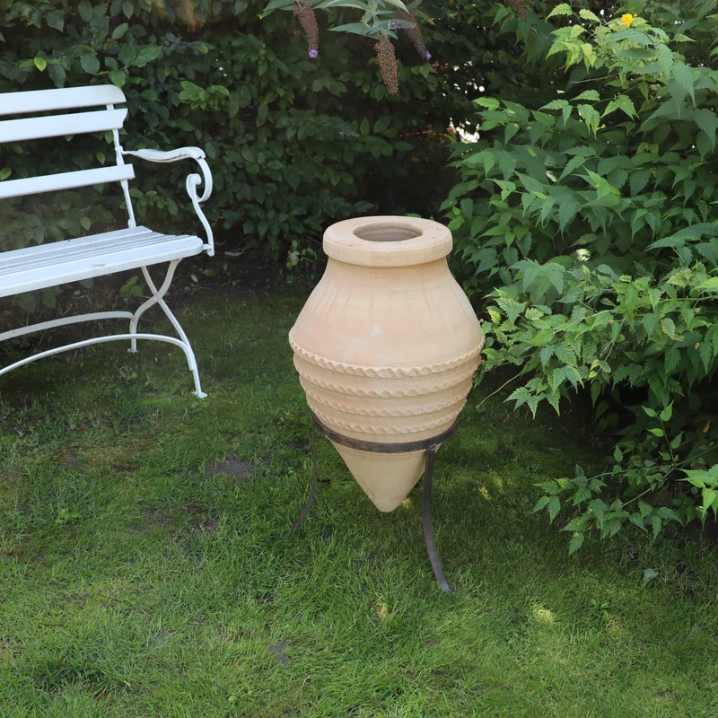 liegende Amphore "Vitex", H=60 cm mit Ständer