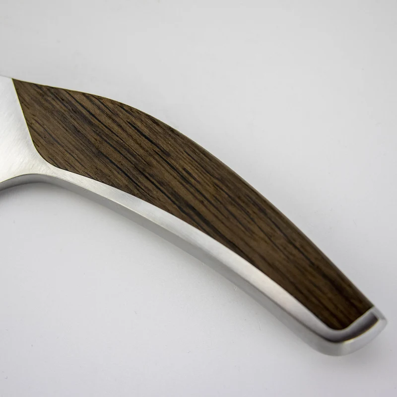 Güde Synchros Brotmesser, 32 cm Klinge + 34x21 cm Fassholzbrett