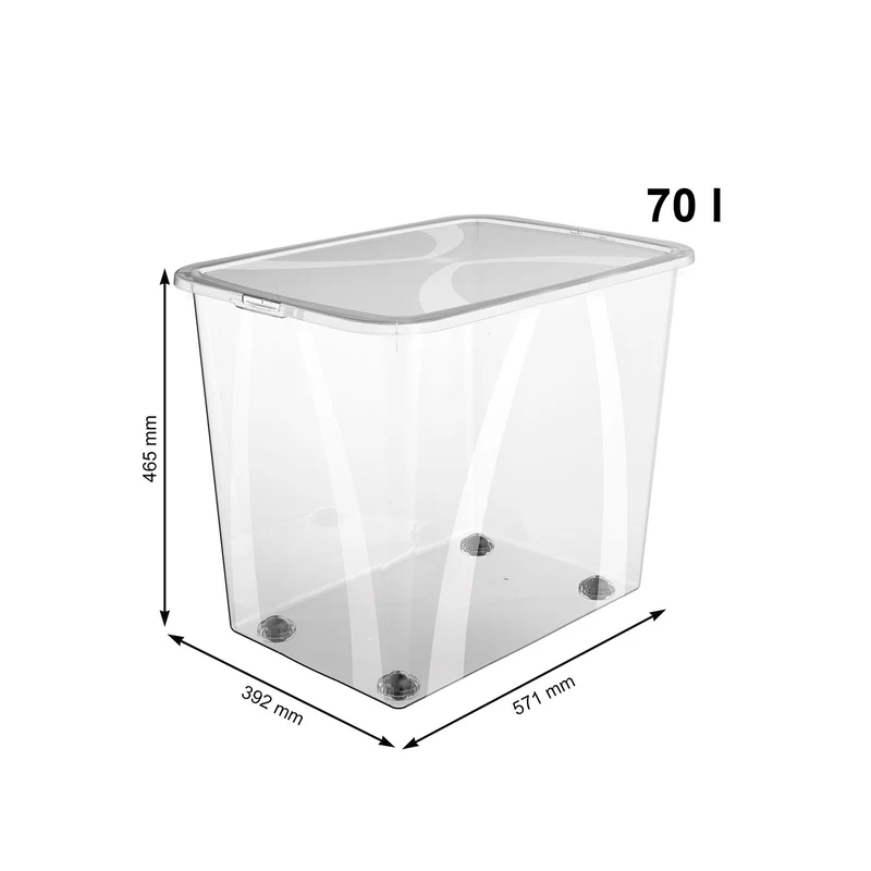 Box 70 l mit Deckel LONA
