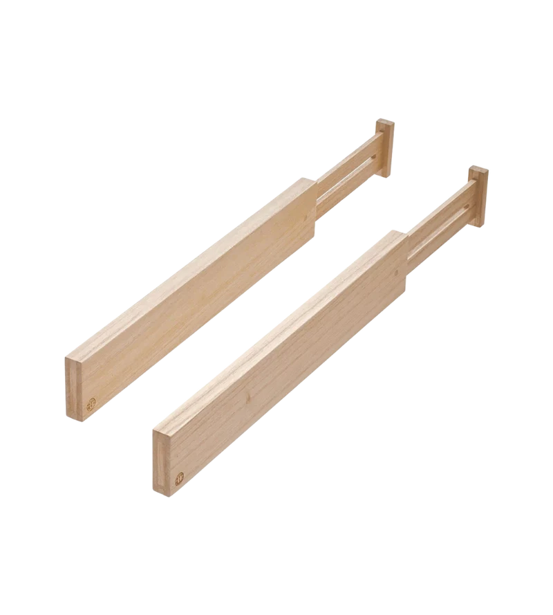 ECO - Schubladenteiler WOOD niedrig - Set 2 Stk.