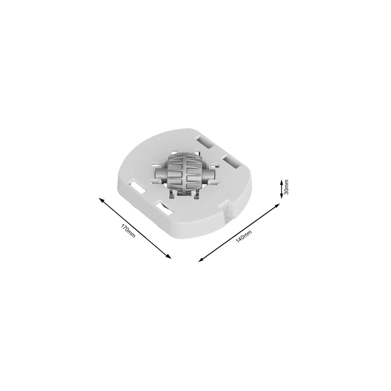 Fussadapter m. Rollen für Box 45 l ALBRIS