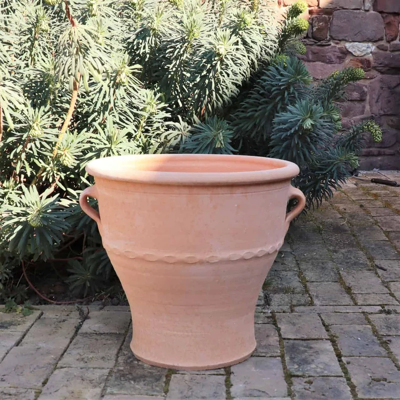 Terracotta Pflanzkübel "Rosa" H=40cm