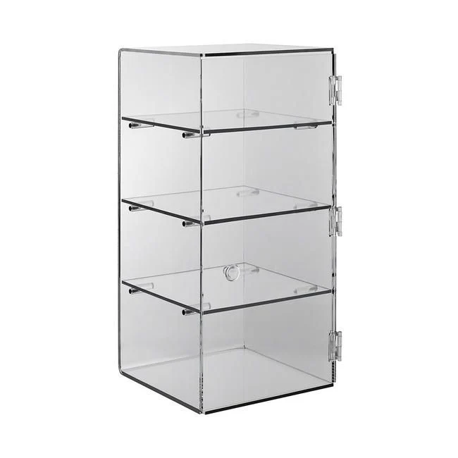 Food-Theken-Vitrine Acryl – Hygienische Speisevitrine mit 3 Böden