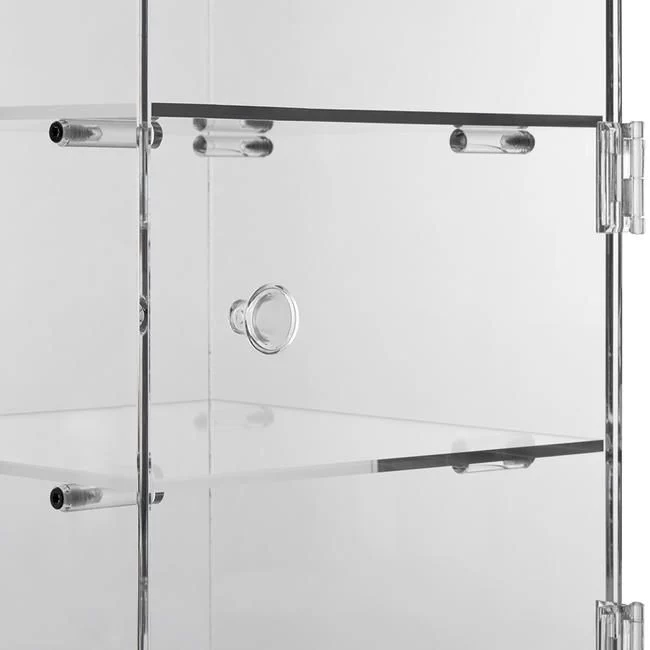Food-Theken-Vitrine Acryl – Hygienische Speisevitrine mit 3 Böden