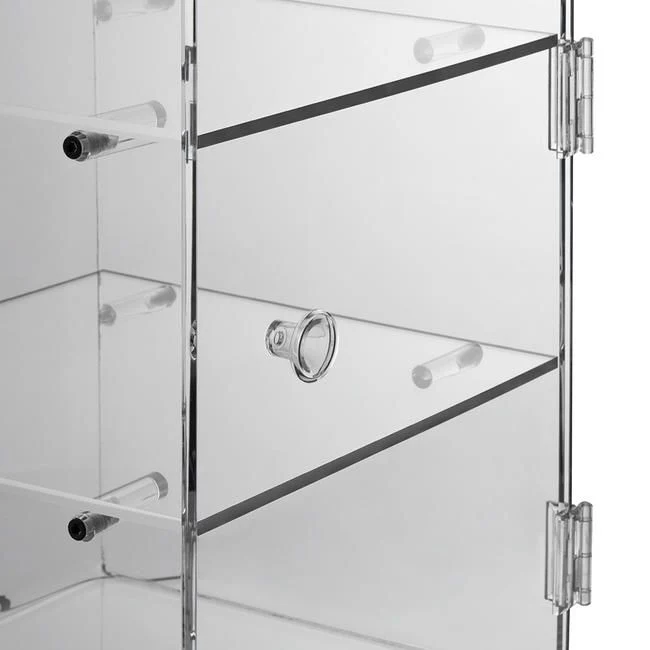 Food-Theken-Vitrine Acryl – Hygienische Speisevitrine mit 3 Böden