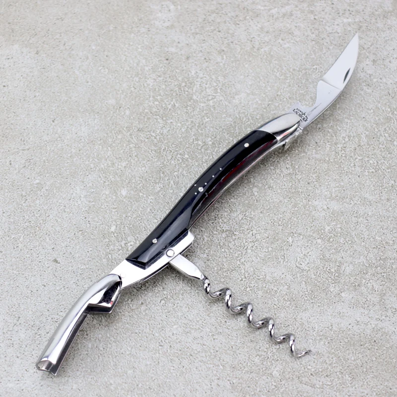 Forge De Laguiole Kellnermesser Sommelier | Hornspitze glänzend