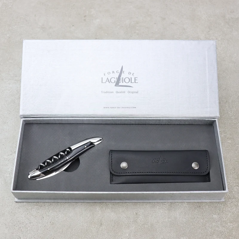 Forge De Laguiole Kellnermesser Sommelier | Hornspitze glänzend