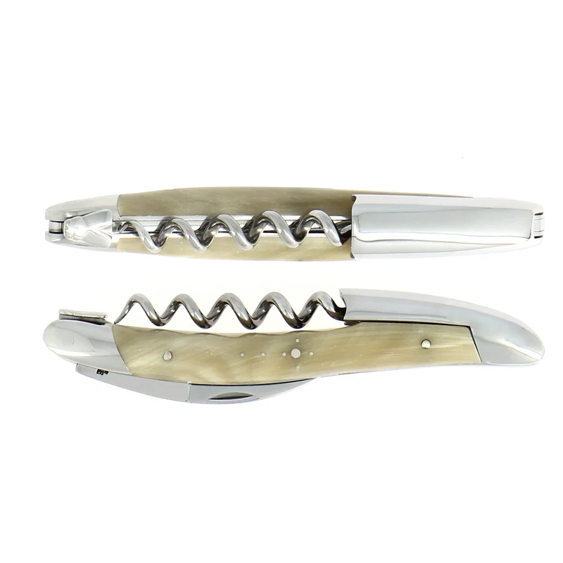 Forge De Laguiole Kellnermesser Sommelier | Horn hell glänzend