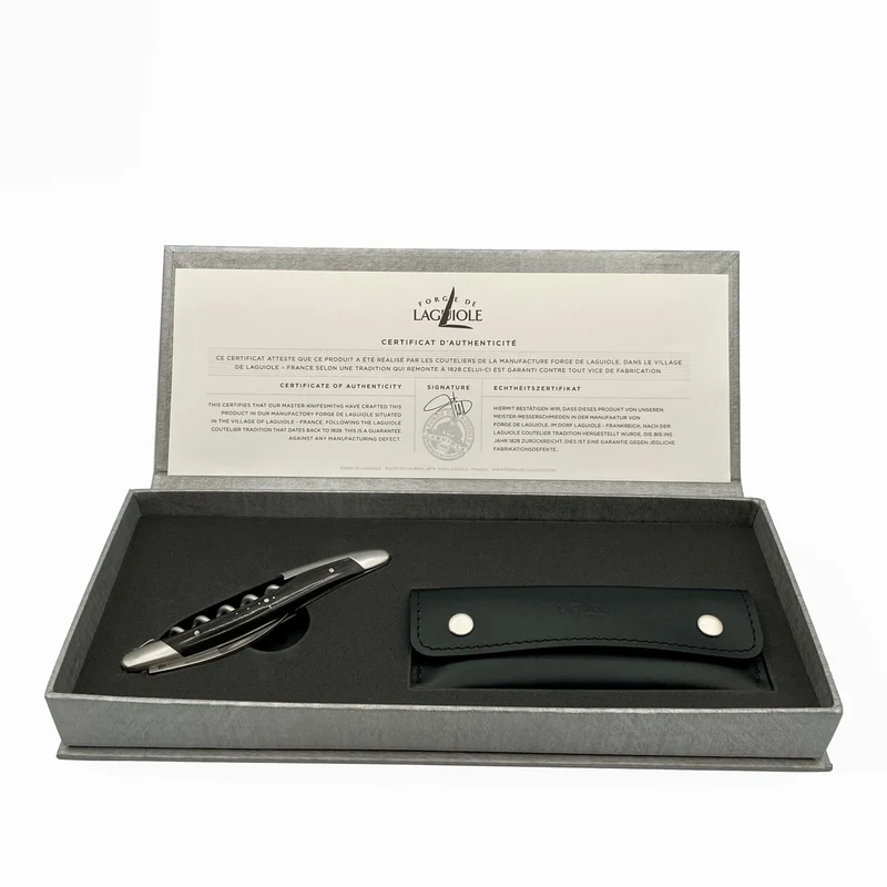 Forge De Laguiole Kellnermesser Sommelier | Ebenholz