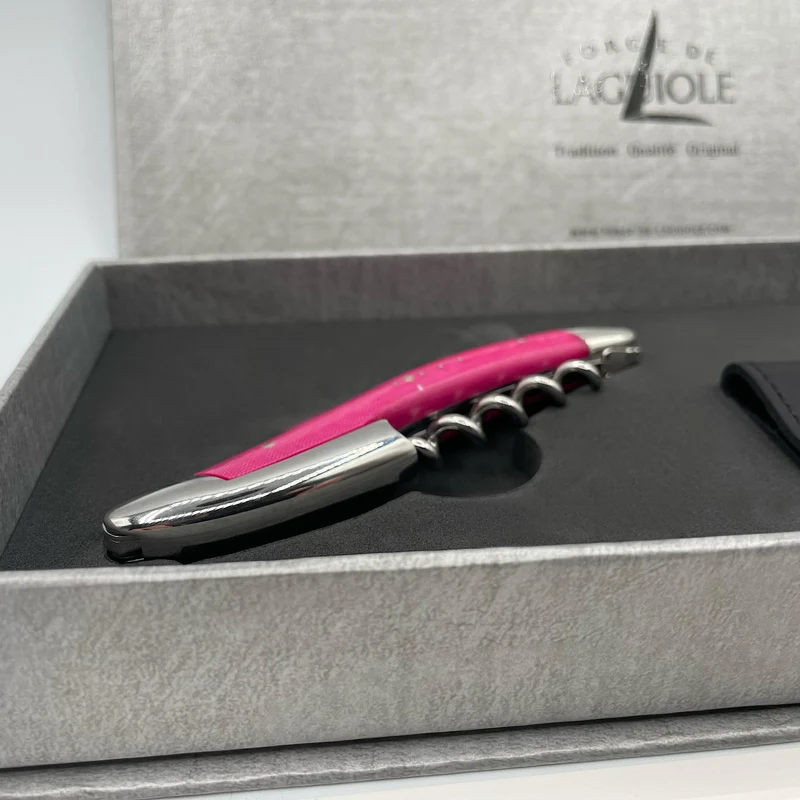 Forge De Laguiole Kellnermesser Sommelier | Rosa glänzend