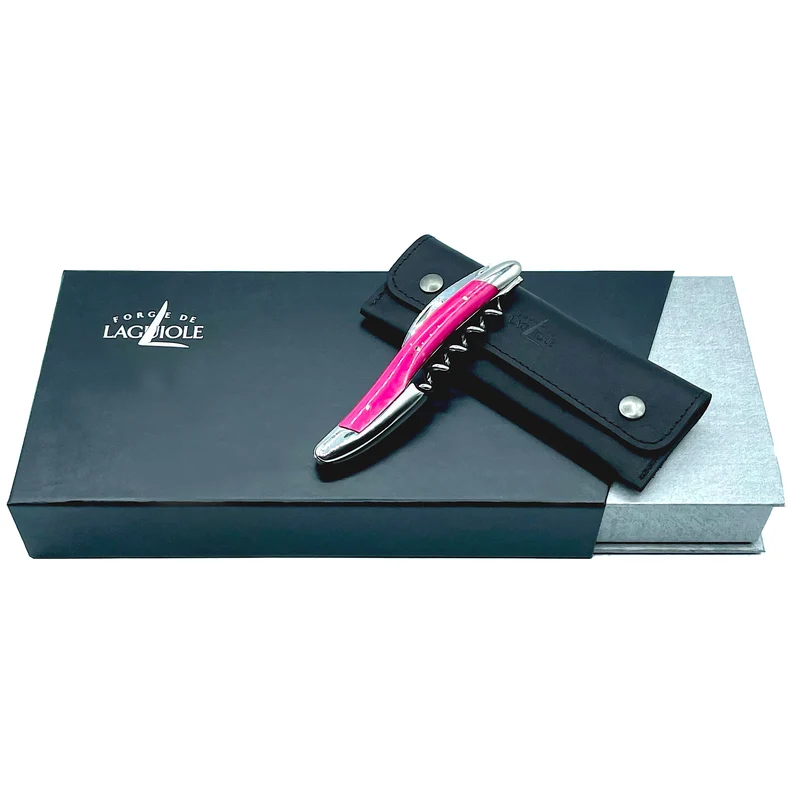 Forge De Laguiole Kellnermesser Sommelier | Rosa glänzend