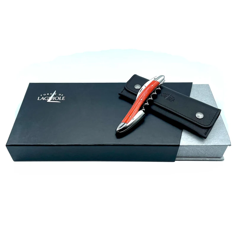 Forge De Laguiole Kellnermesser Sommelier | Orange glänzend