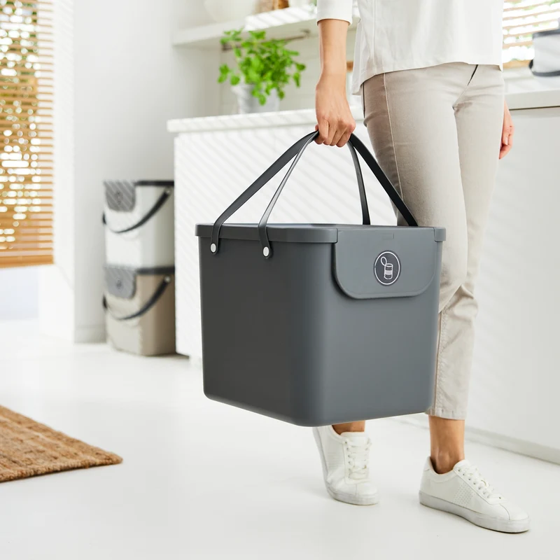 2er Set Recycling Müllsystem 40 l ALBULA