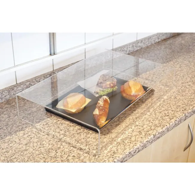 Food-Abdeck- und Spuckschutz-Haube aus Acryl