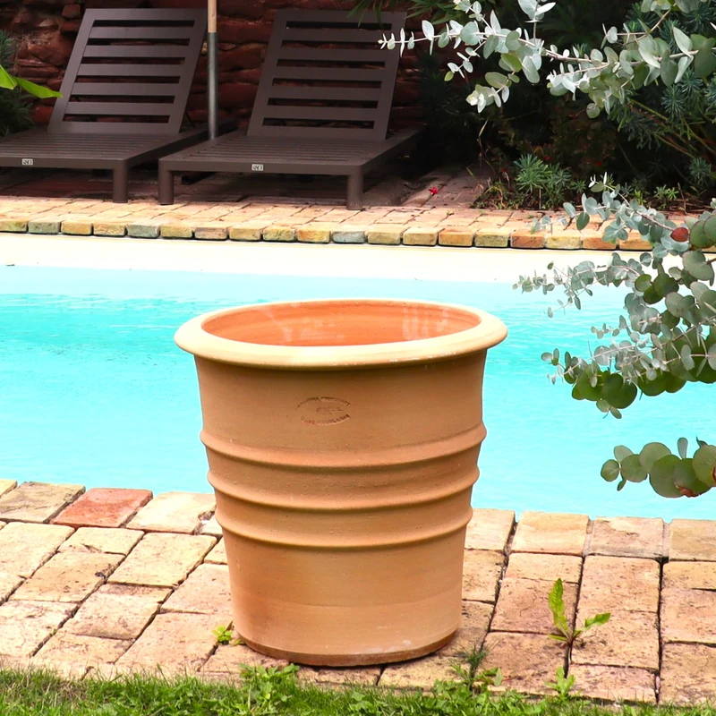 Terracotta Blumentopf "Aster", H=40 cm
