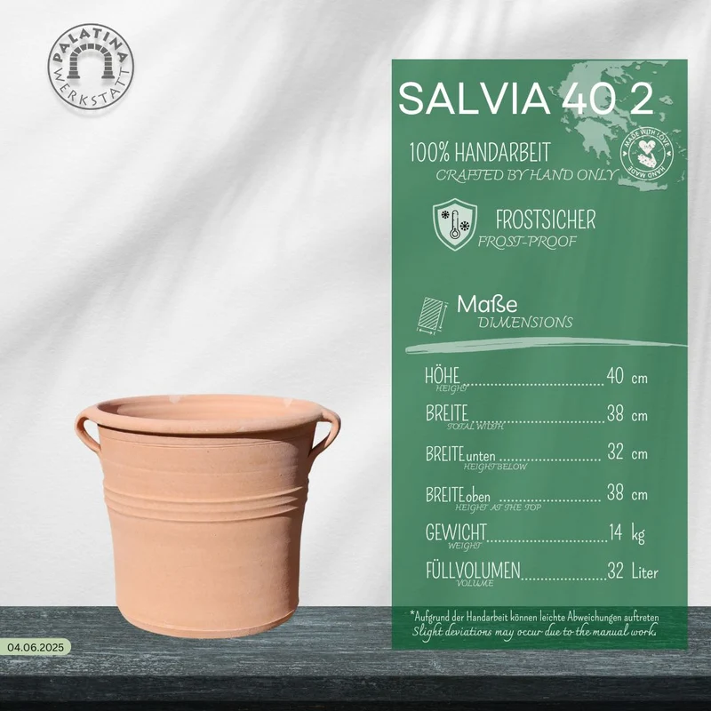 Pflanzkübel "Salvia 2", H=40 cm