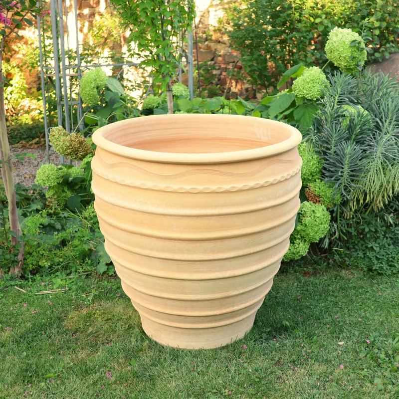 Winterharter Pflanzkübel gross "Granatum", 70cm