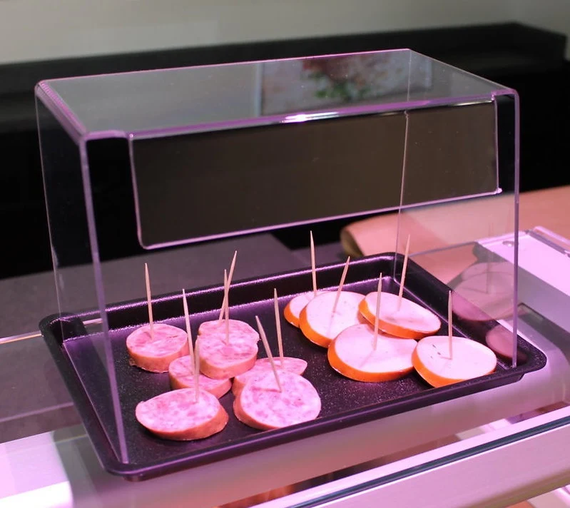 Acryl-Snackspender mit Deckel & Tablett – Food Display für Snacks