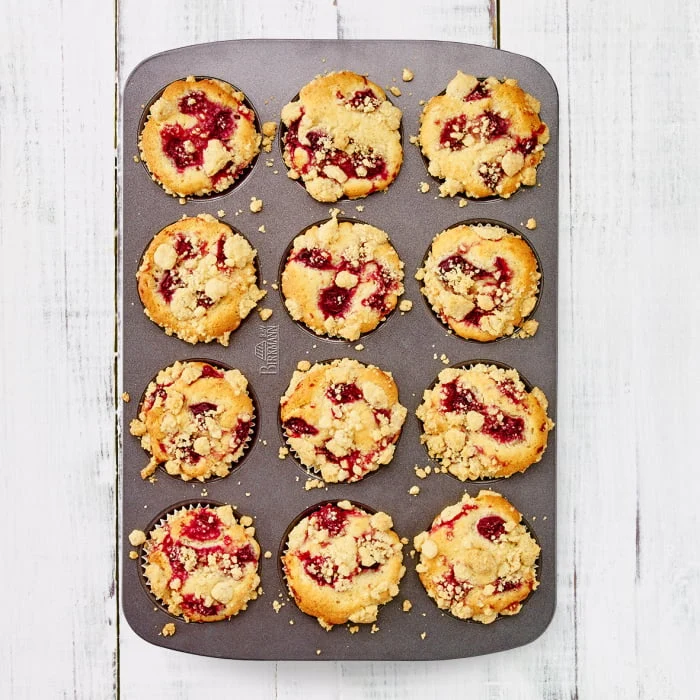 -RBV Birkmann- "Easy Baking" Muffinform groß für 12 Stück -Marken-Antihaftbeschichtung