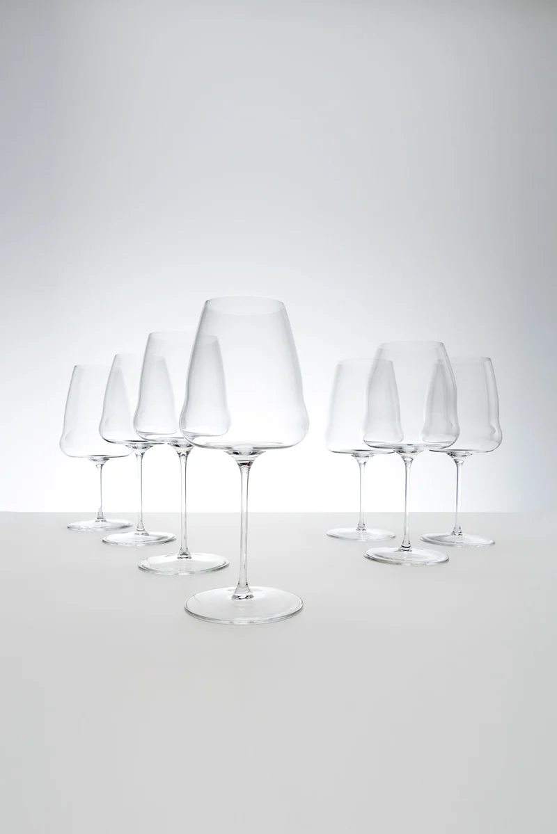 Weißweinglas Riedel Winewings Sauvignon Blanc mit Poliertuch in Geschenkverpackung