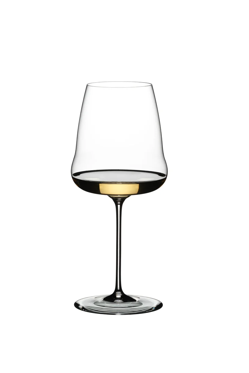 Weißweinglas Riedel Winewings Chardonnay Glas mit Poliertuch in Geschenkverpackung