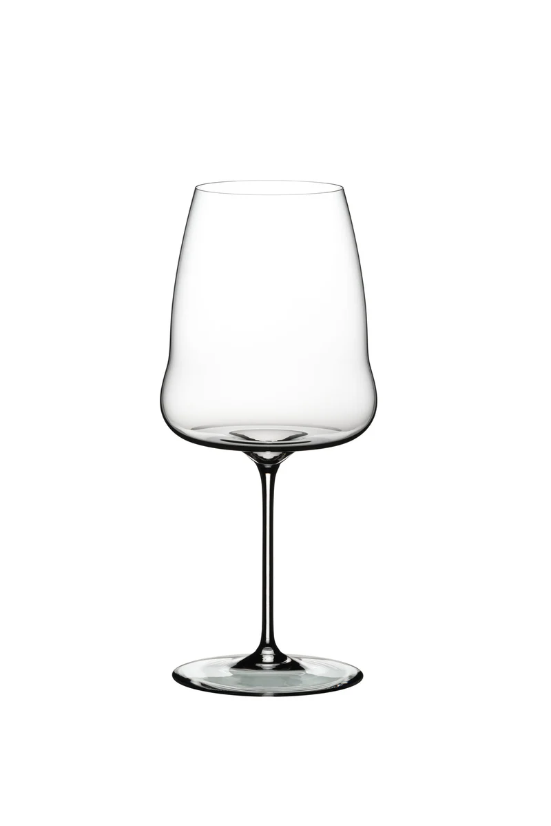 Rotweinglas Riedel Winewings Syrah mit Poliertuch in Geschenkverpackung
