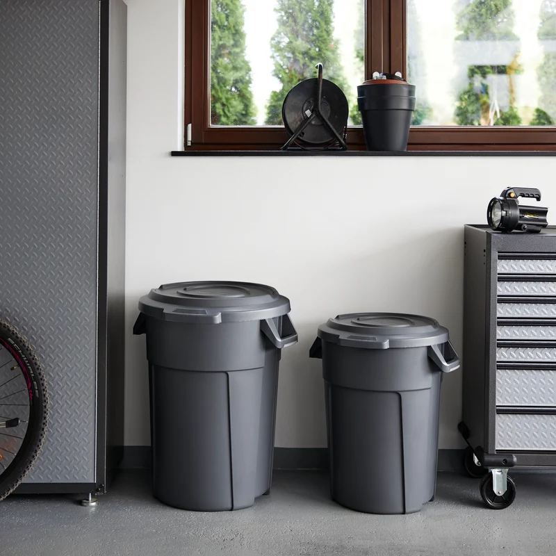 Deckel für Abfallbehälter 120 l TITAN
