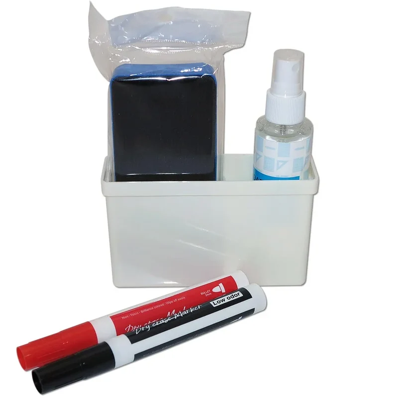Whiteboard Starter Kit Magnet mit Zubehör | Magnetischer Whiteboard Halter