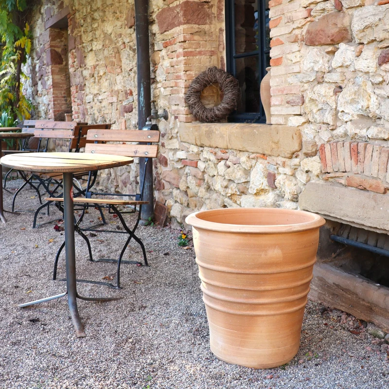 Terracotta Blumentopf "Aster", H=50 cm