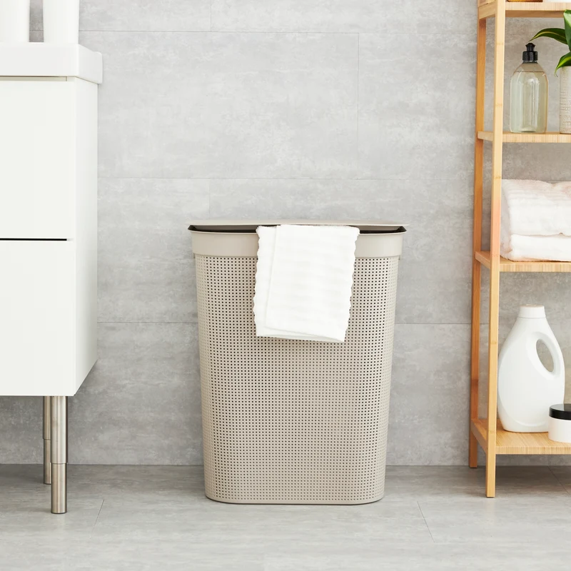 3er Set Wäschesammler 50 l BRISEN