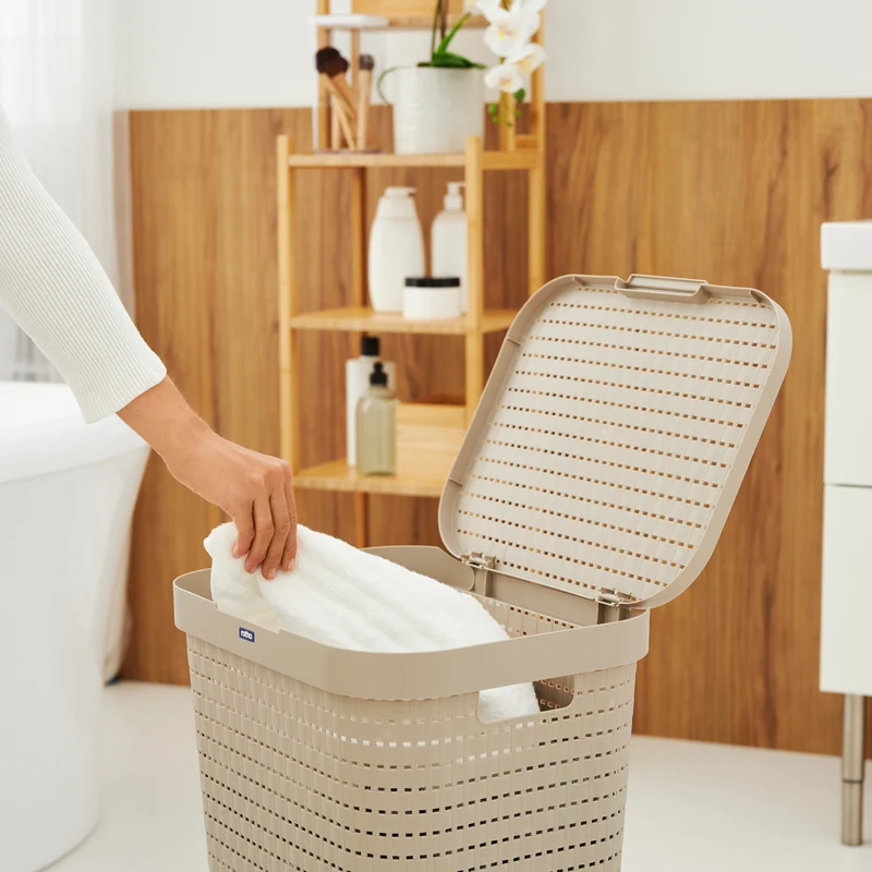 2er Set Wäschesammler 55 l COUNTRY