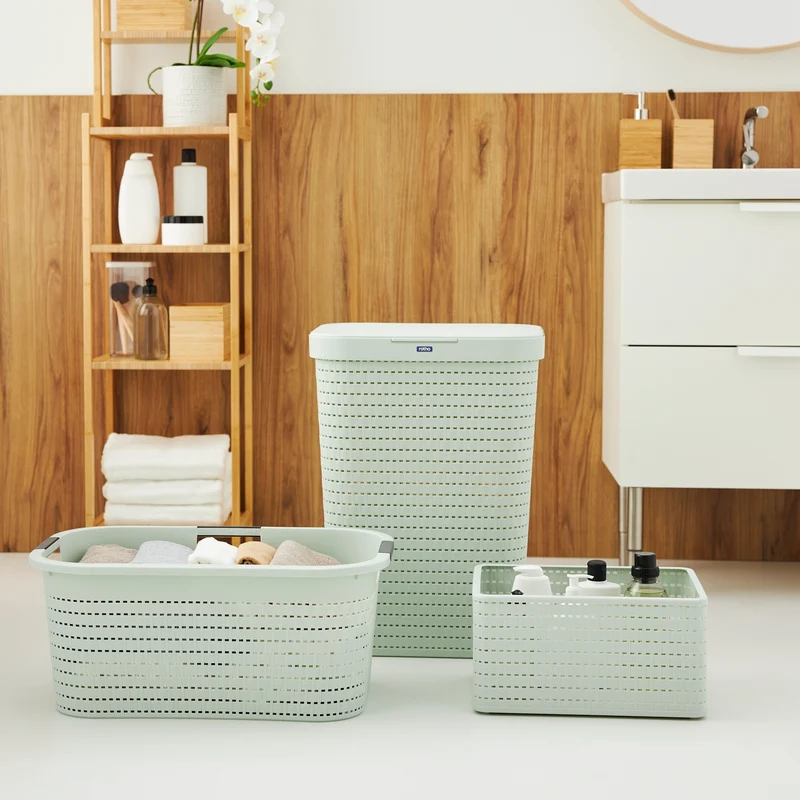 2er Set Wäschesammler 55 l COUNTRY