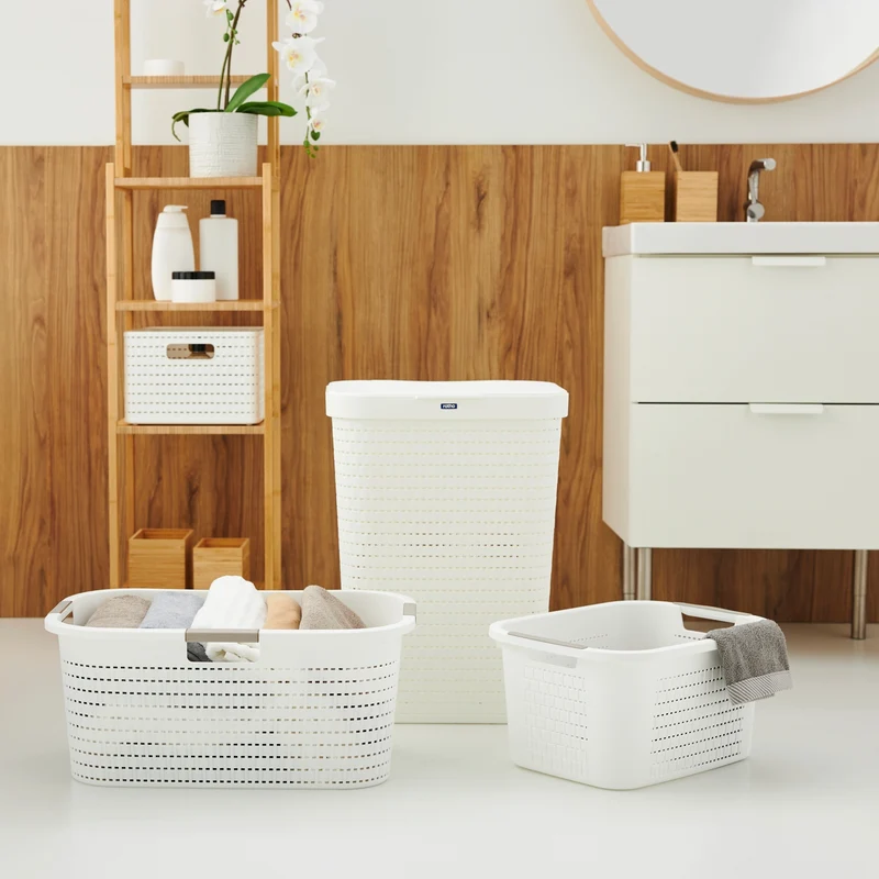 2er Set Wäschesammler 55 l COUNTRY