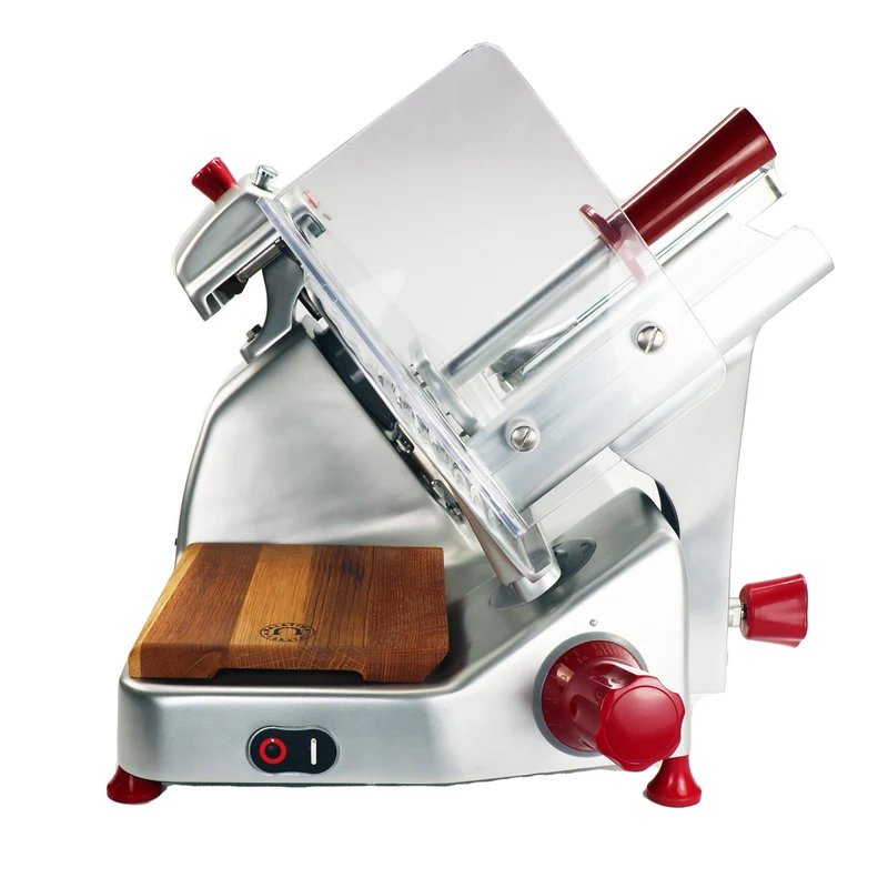 Berkel Pro Line XS 30 Silber, Professionelle Aufschnittmaschine + Fassholz Einlegebrett