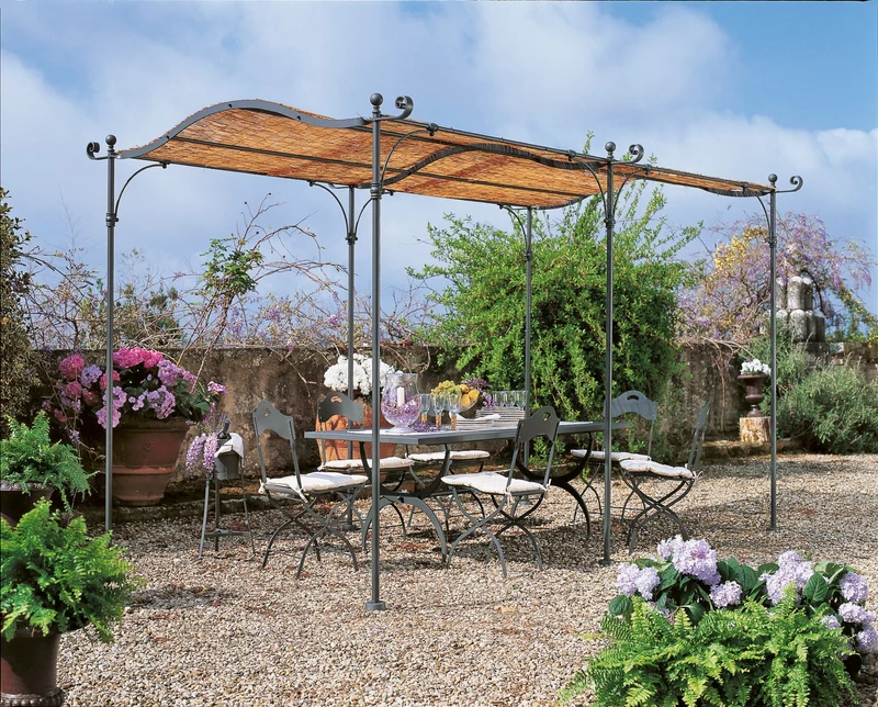 Freistehende gebogene Pergola Solaire