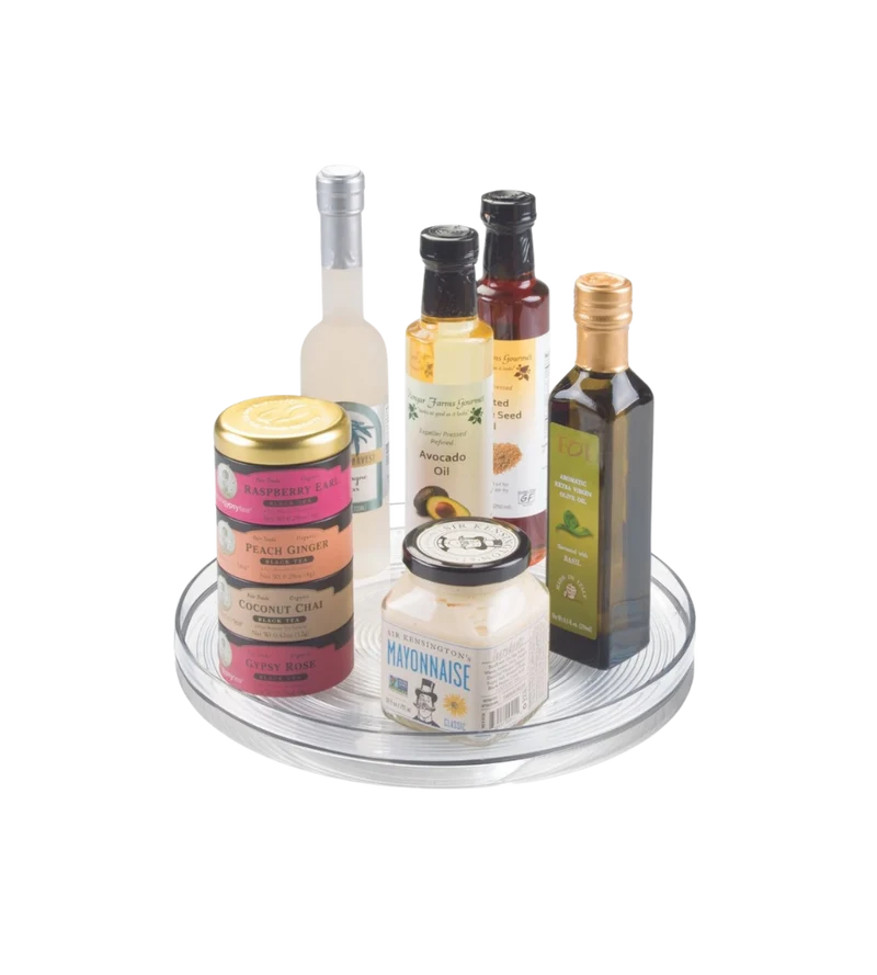 LINUS - Drehteller Lazy Susan KLAR - 28cm x 4.5cm