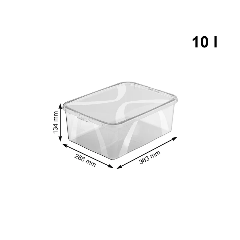 Box 10 l mit Deckel LONA