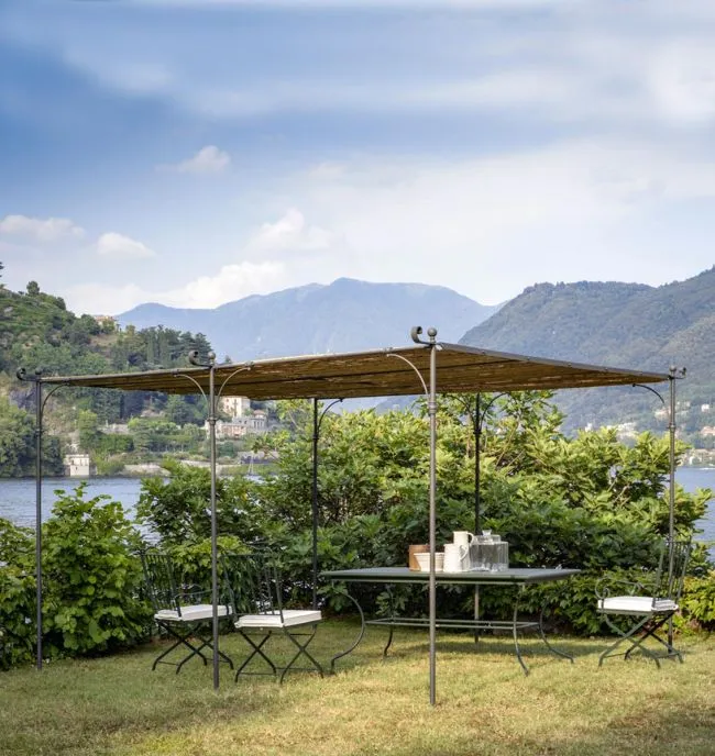 Freistehende lineare Pergola Solaire